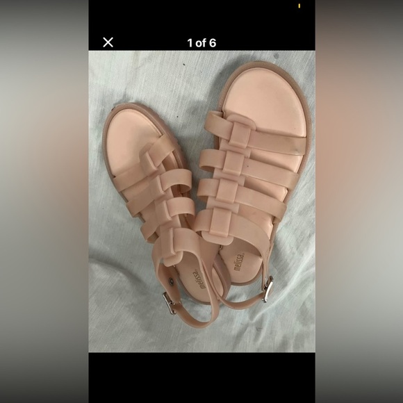 Jelly sandals women’s size 10 vegan eco friendly , zero carbon manufactured - Picture 2 of 9